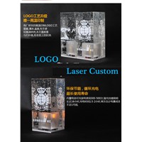 Led charge table lamp quality party ktv crystal decoration lamp candle lamp table lamp