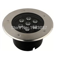 7*1W  LED underground light lamp buried recessed floor lamps floor uplighter IP65 Landscape stair lighting AC8-265V