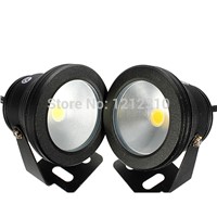 1000lm 10W 12V Warm White Cool White LED Underwater Lights Pond Pool Fountain Light Spot Lamps IP68 Waterproof + 2 year Warranty