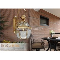 3W  LED Copper  Light  led wall lamp  85-265V european style led outdoor porch light