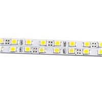 19.7 inch Super Slim 4mm SMD3528 Yellow Rigid LED Strip lighting 60LEDs for Light Box