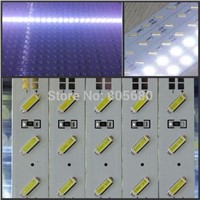 100pcs/lot Newest 65lm/led Imported SMD 8520 Rigid Bar Light Strip Double 72*SMD 8520 led bar DC12V