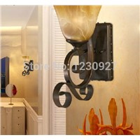 3W led Indoor copper lamp  European wall lamp bedside lamp Chinese corridor  bedroom wall light