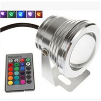 Lowest price 10W 12V LED Underwater Light Waterproof IP68 RGB Landscape Pool Lamp Swimming Pool Pond DY-1278