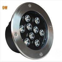 9W LED Underground Lamps Buried Lighting LED Project Lamps AC85V-265V LED Outdoor Lamps IP65 High Power LED spotlight 10PCS/LOT
