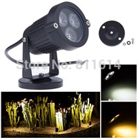 3*3W 12V Led garden lights Lawn lamp IP65 Waterproof Outdoor Spot flood lighting Decorative