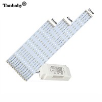 Tanbaby 32W Square led ceiling light plate SMD 5730 aluminum magnetic modern ceiling panel downlight chip board AC85-265V