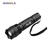 high power xm-l t6 cree flashlight 1000 lumens small led torch tactical light for hunting camping climbing zoomable