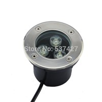 3W LED Underground Light with Epistar Chip,  IP67 waterproof AC85~265V voltage input,  RGB/Warm White/White color Available