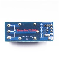 one 1 channel relay module, with optocoupler isolation, fully compatible with 3.3V and 5V Signal, relay control