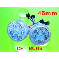 45mm amusement park led pixel light;addressable;6leds 5050 ;DC12V;1.44W;IP65;UCS2903 IC