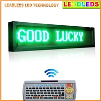 104x24x9cm LED Display RGY 3 Color Ultra Brightness Remote Led Display Sign Board For Outdoor Window Display Commercial Lighting