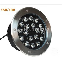 Wholesale 15W LED Underground Lamps Buried Lighting  AC85V-265V LED Outdoor Lamps IP65 High Power LED spotlight 10PCS/LOT