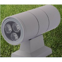 LED 6W wall lamp double side up and down wall light outdoor waterproof aluminum led porch lamp