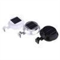Solar-powered Light with 3pcs LEDs Polycrystalline Solar Panel Rechargeable Water-resistant Universal for Roof Pathway Outdoor