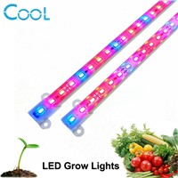 LED Bar Light Grow Light DC12V IP68 Waterproof 5630 Rigid LED Strip for Plant Growing 2pcs/lot