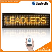 21 inch Length Bluetoth LED Sign Scrolling Message Board Programmable by iphone or usb stick(red/yellow/green/blue optional)