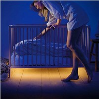 PIR Motion Sensor 220V Smart LED Night Light Waterproof Atmosphere Bed Light Baby Kids Bedside Bedroom Closet Lamps Parents Gift