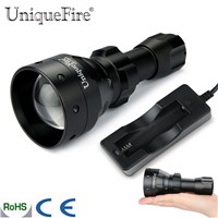 Uniquefire 1503 IR 940NM LED Adjustable Zoomable Portable Flashlight(3 Modes Infrared Torch)+Charger For Camping Outdoor Hunting