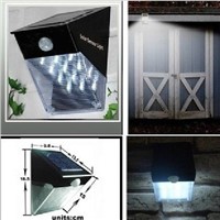 12LED Solar Powered Motion Sensor PIR Wall Mount Garden Path Yard Door Light Lamp,outdoor lighting garden led solar lights