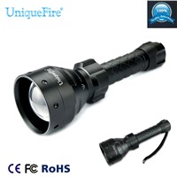 Uniquefire 1405 XM-L2 Zoomable LED Flashlight  67mm Lens White Light 1200LM LED Torch Lanterna Bike For Camping Hunting