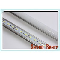 10pcs/lot 50cm 36 LED 5630 SMD NonWaterproof Hard Rigid Strip Cabinet Bar Light Cold whit Pure White Warm White With Cover DC12V