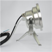 CE ROHS IP68 316 stainless steel DC24V 3M VDE wire 27W RGB Underwater Flood Light for Fountain