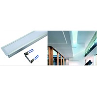 5set/lot  Embedded installation led linear bar DC24V 1m 2835 white,modern office led lamp,led panel,led ceiling,aluminum alloy