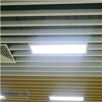 Large illumination area UL panel light 4&amp;amp;#39;x1&amp;amp;#39; 1200x300mm, Hanging,Recessed,Wall surface mounting No gare soft flat light