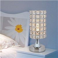 Simple Modern Fashion Crystal Decorative Table Lamp Creative Art Bedside Bedroom Living Room