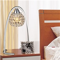 Simple Modern Led Table Lamp Crystal Decoration Can Be Adjusted To The Bedside Bedroom Study Room T2