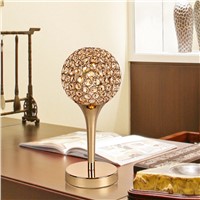 Can Be Adjusted To The Golden Light And Simple Modern Creative K9 Crystal Decorative Lamp Art Bedside Bedroom Living Room