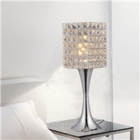 Simple Modern Fashion K9 Crystal Decorative Lamp Creative Art Table Bedside Bedroom Living Room