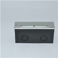 High Quality CE ROHS AC85-265V 1.8W Outdoor LED Step Light Wall Recessed Light  IP65 Frosted Glass