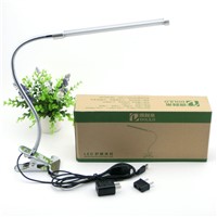 Led Eye protection Two levels brightness switch dimmer reading table Desk Lamp with metal Clip ,1pcs/lot