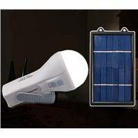 Solar Home Camping Light, Solar Panel Powered Garden Yard Light Landscape Working Study Night Emergency Lamp