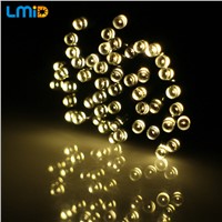 LMID Solar string  Powered Xmas garland fairy Camping christmas decoration waterproof Outdoor garden solar led light lamp