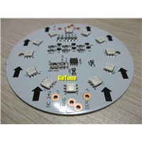 2Pcs Circuit Board WS2811 10mm 5050 SMD 12 LEDs Light Full Color Spot Light