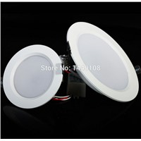 Round Shape High Power Epistar 5w RGB LED Panel Light With Remote Collor Freeshipping 10pcs/lot