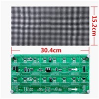A Indoor F3.75 P4.75 Single Red color LED dot matrix module 304*152mm 64*32 pixels for LED sign Board led DISPLAY MODULE