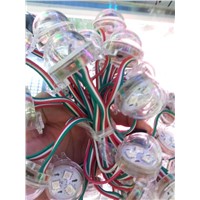 30pcs 30mm WS2811 3 5050 LEDs RGB Pixel LED Module Transparent Cover IP68 DC12V