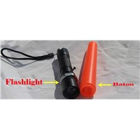 2015 Traffic command 2000 Lumens police flashlight zoomable led lamp tactical led lanterna for 18650 SOS