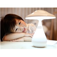 Creative Touch Sensor Dimmer Mushroom LED Table Lamp Purify Air Purification Reading Desk Light Foyer Bedroom Study Student Gift