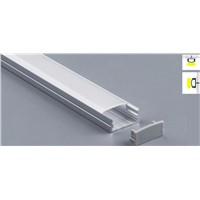 Free  Shipping High Quality aluminum profile with cover and end caps 2.5m/pcs 20pcs/lot 3 years warranty