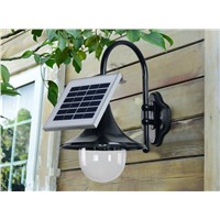 European led solar outdoor wall lamp villa garden American retro rain outdoor wall lamp garden waterproof lights