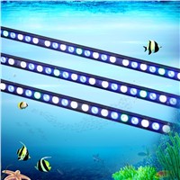 5pcs/lot 108W LED aquarium light bar hard strip lamp waterproof for reef coral plant freshwater/saltwater fish tank lighting