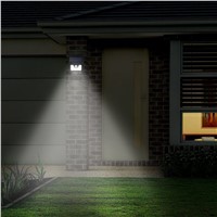 8Led Outdoor LED solar Lamp PIR Ultra Bright wall lawn garden Solar Light Outdoor waterproof spotlight Stick Up motion sensor WY