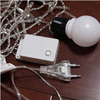 ZINUO AC220V 5CM 4*0.65M 140Leds 28Balls LED Curtain String Light For Home Wedding Party Xmas Fairy String Lights Christmas
