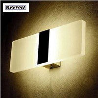 RAYWAY LED wall light 3W 6W 12W Modern wall lamp AC 85-265V brief Personalized living sitting room foyer bedroom wall led lights