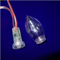 50nodes addressable RGB C9 DC12V WS2811 LED Christmas pixel string light;6inches(15cm) wire spacing;all CLEAR wire;IP68